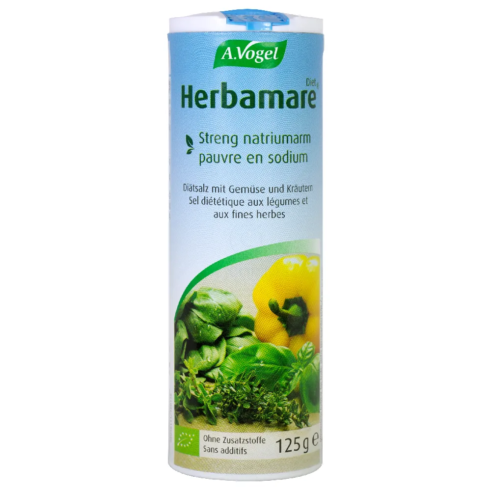 Herbamare Diet, zeliščna morska sol (125 g)